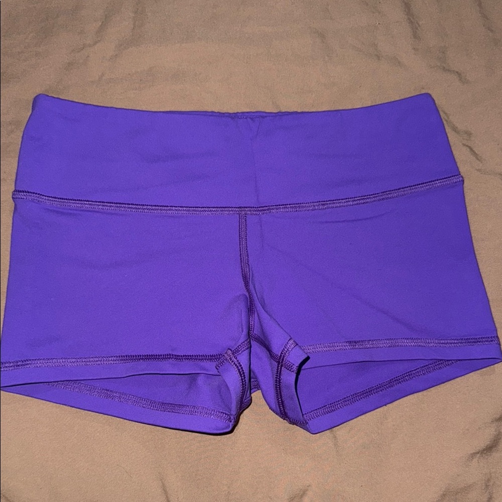 Fleo Purple Athletic Shorts